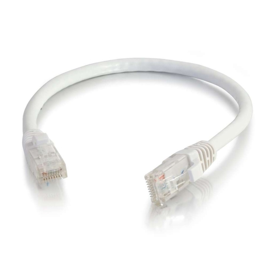 Netzwerkinfrastruktur Legrand Patchkabel Und Kabelkonfektionen | 10 Fus Langes Cat6A Snagless (Utp) Ethernet-Netzwerk-Patchkabel Der Q-Serie, Cm-Zertifiziert Weis