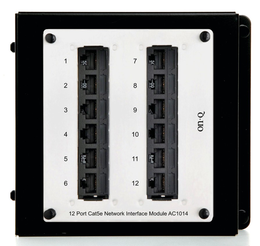 Av-Networking Legrand | 12-Port-Cat-5E-Netzwerkschnittstellenmodul