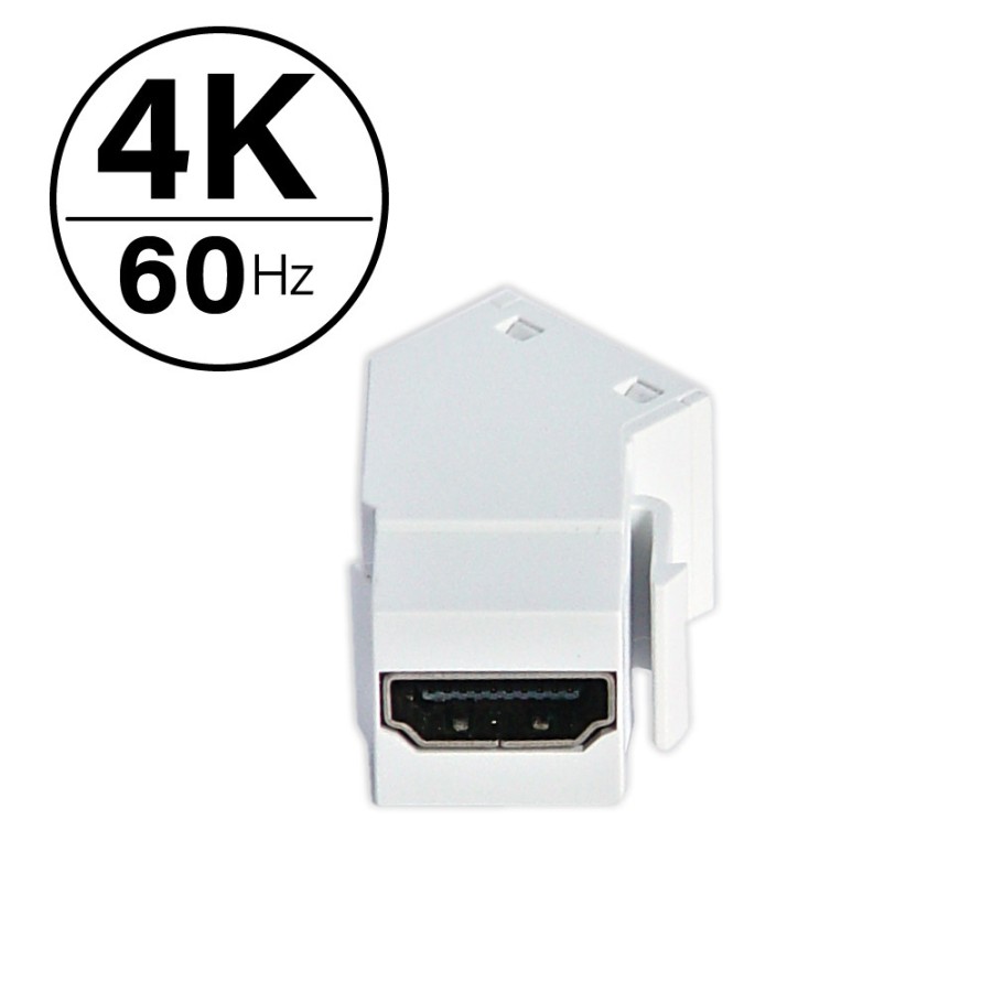 Verdrahtung Legrand Stecker Und Anschlusse | 4K-Hdmi-Koppler-Keystone-Einsatz, Weis, 10Er-Pack