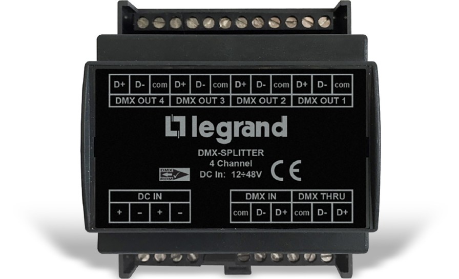 Beleuchtungssteuerungen Und -Systeme Legrand Raumcontroller | Dmx-Splitter 4-Kanal