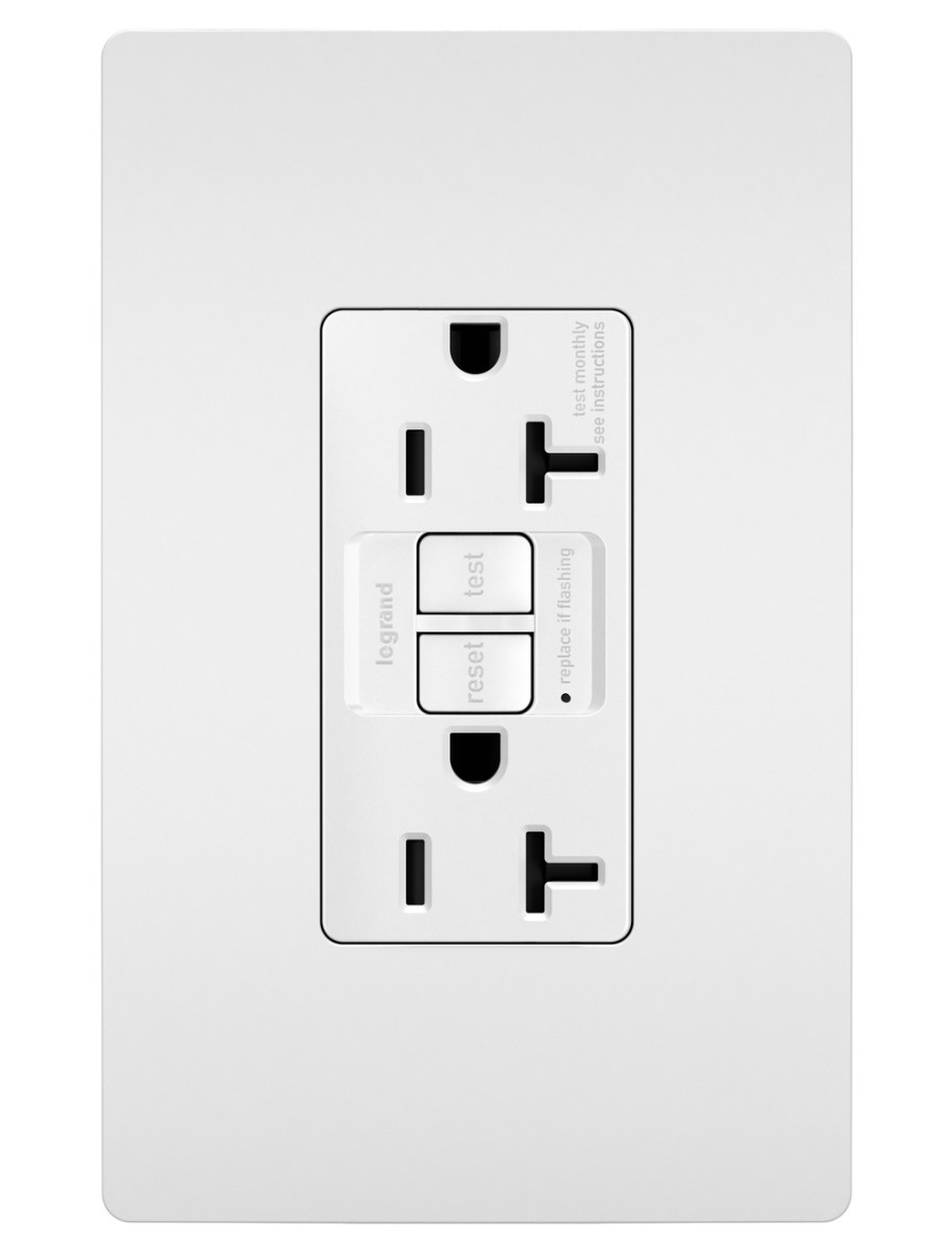 Verdrahtung Legrand Kommerzielle Behalter | Plugtail Spec Grade Manipulationssicherer 20-A-Selbsttest-Duplex-Gfci