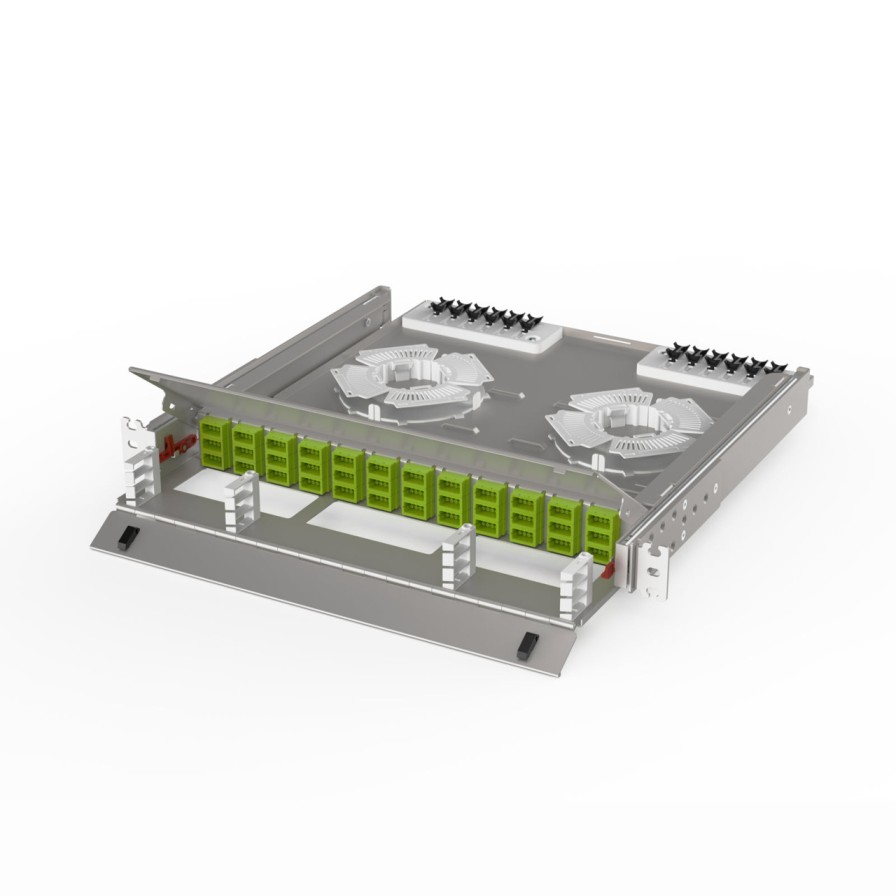 Netzwerkinfrastruktur Legrand Fasergehausesysteme | Infinium Access, 1 Rack-Einheit (Ru), Rack-Montage-Glasfasergehause Acclaim To Acclaim-Adapter (288 Glasfaser), Om5 Multimode