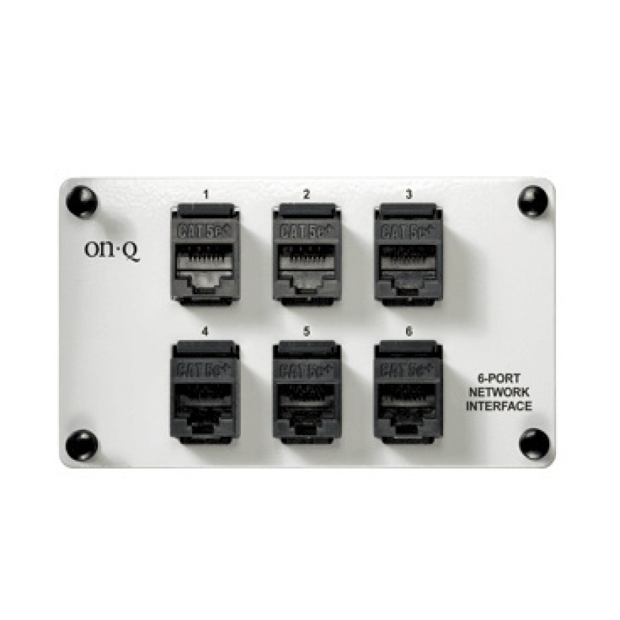 Av-Networking Legrand | 6-Port-Netzwerkschnittstellenmodul