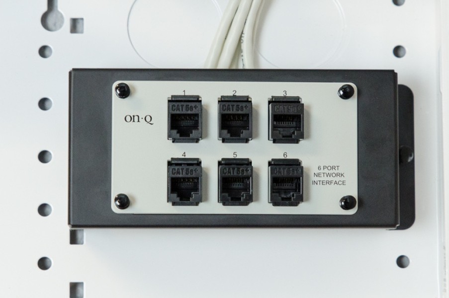 Av-Networking Legrand | 6-Port-Netzwerkschnittstellenmodul