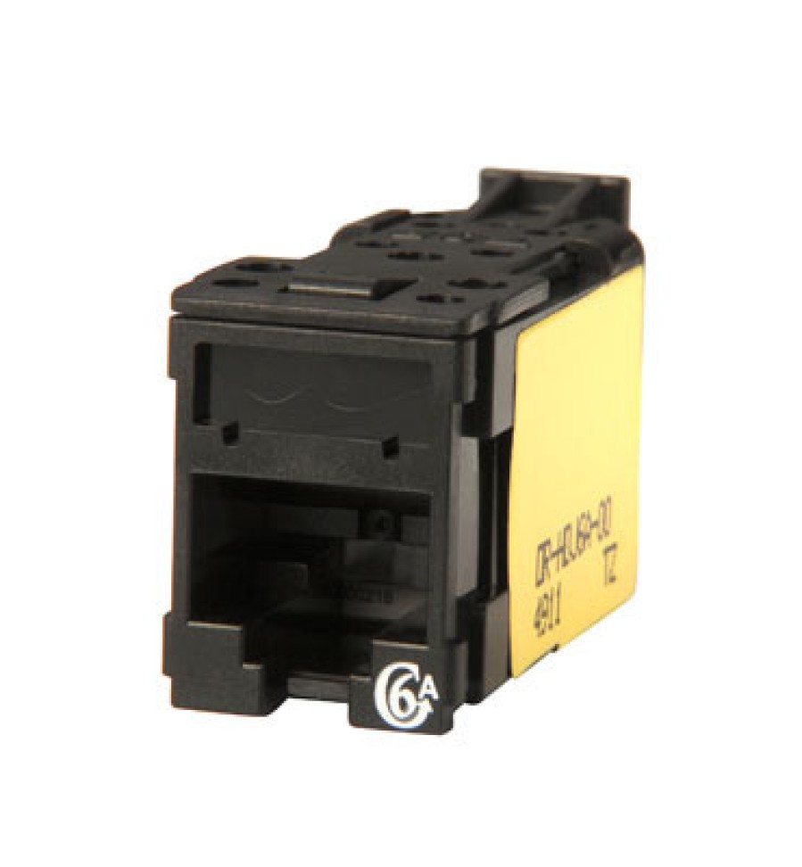 Netzwerkinfrastruktur Legrand Buchsen Und Module | Clarity High Density Jack Hdj Cat6A T568A/B Schwarz