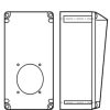 Verdrahtung Legrand Iec 309 Pin Und Hulse | 63A Pin And Sleeve International Wasserdichte, Nichtmetallische Backbox