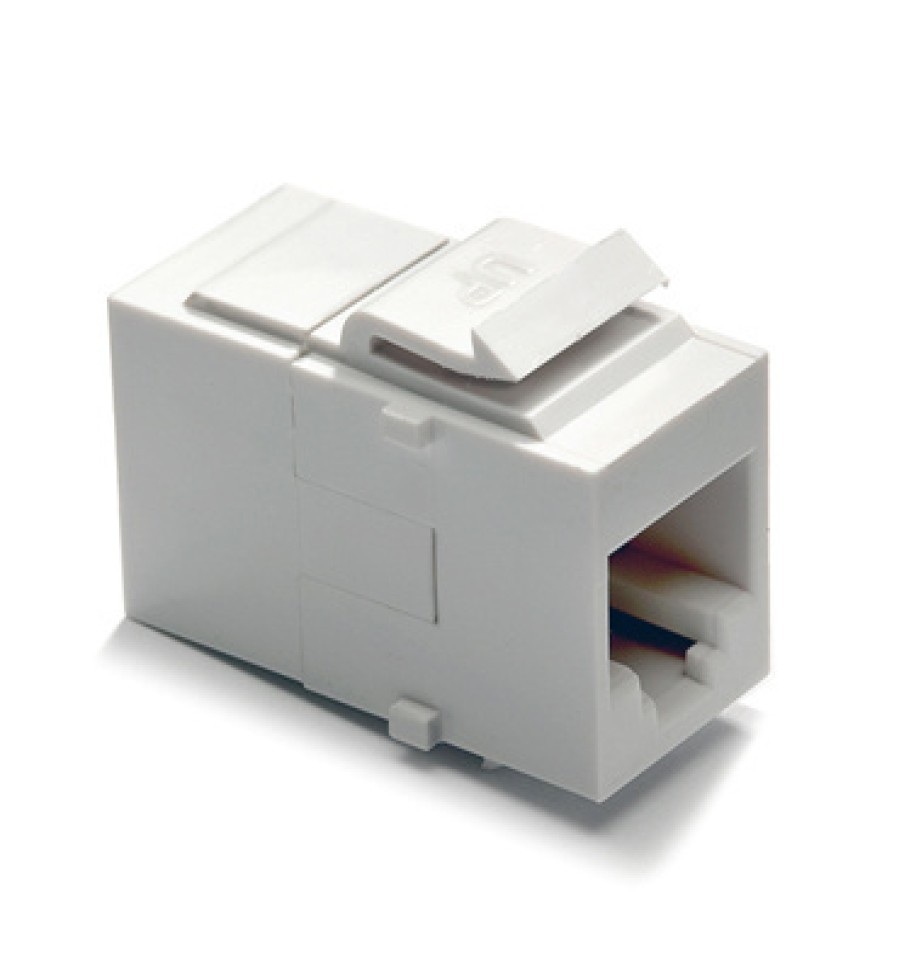 Audio/Visuell Legrand Keystone-Einsatze | Rj45 Cat 6-Kupplungs-Keystone-Einsatz, Weis