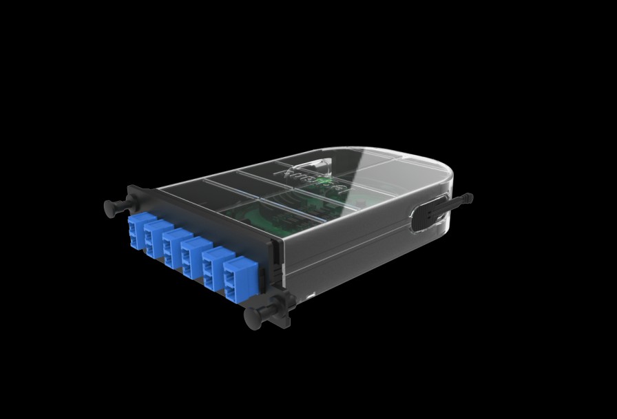 Netzwerkinfrastruktur Legrand Faserkassetten | Infinium Core M4 Spleiskassette, 12 Fasern, Sc Apc Duplex