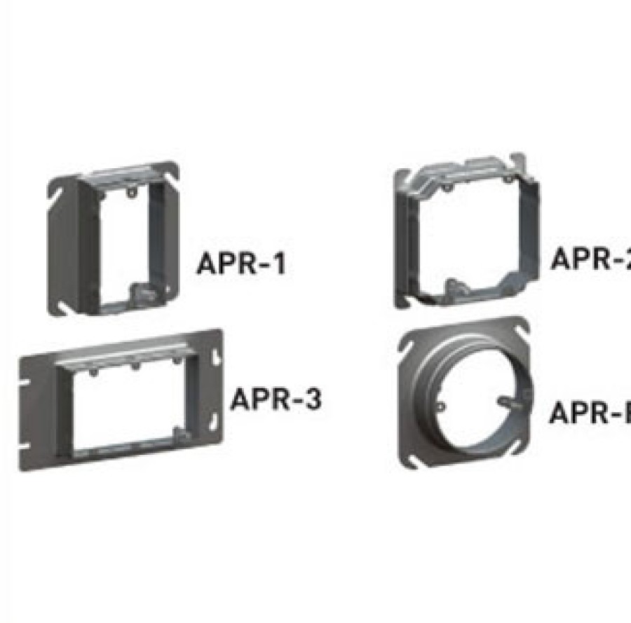 Draht- Und Kabelmanagement Legrand Montagekomponenten Fur Wanddosen | 3-0 Round Adj.3/4'' - 1 1/2'' Gipsring, Box Mit 25 Stuck [Fp211054]