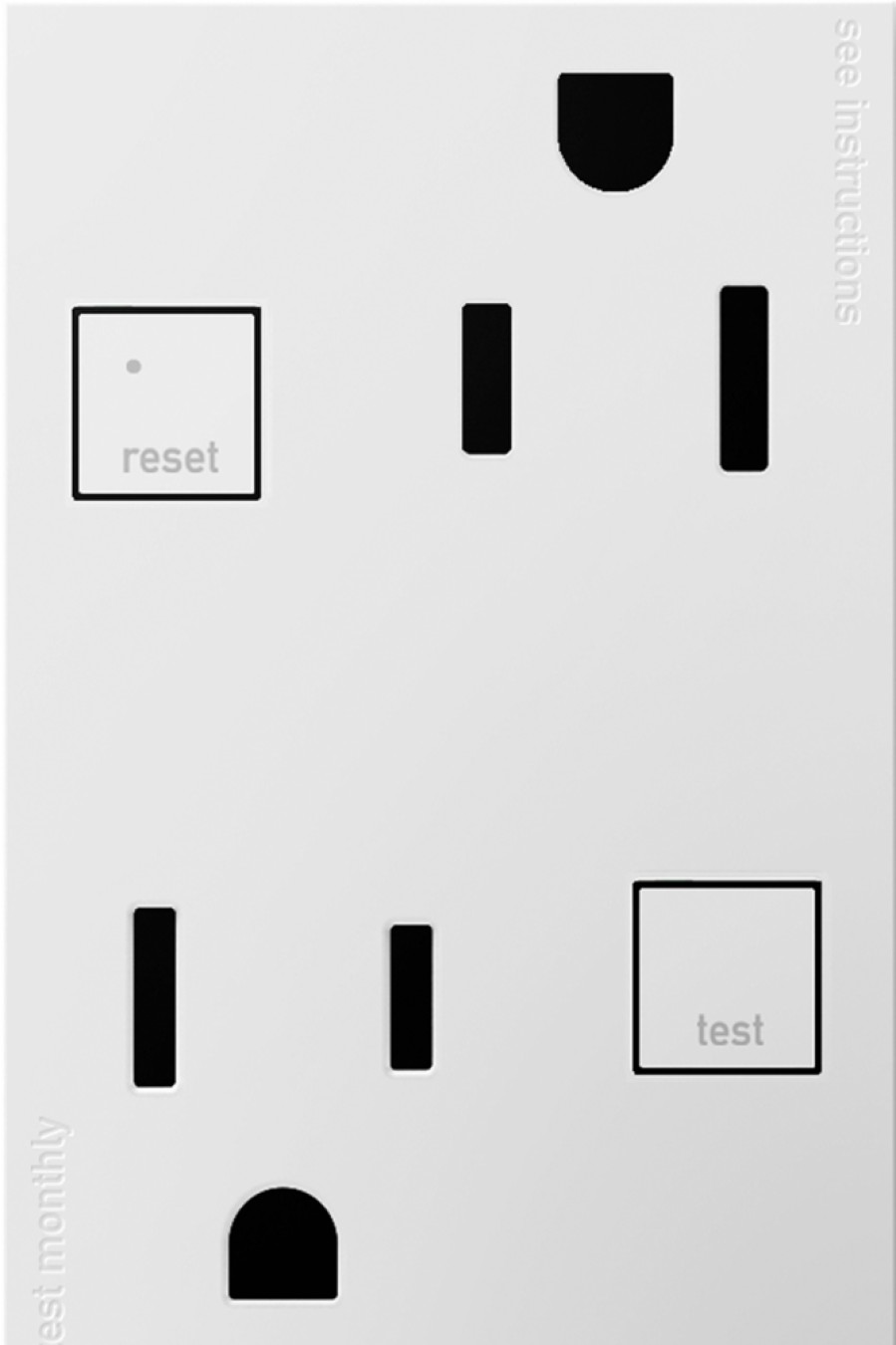 Verdrahtung Legrand Gfci/Afci-Outlets | Adorne 15A Manipulationssichere Selbsttest-Gfci-Steckdose In Ubergrose