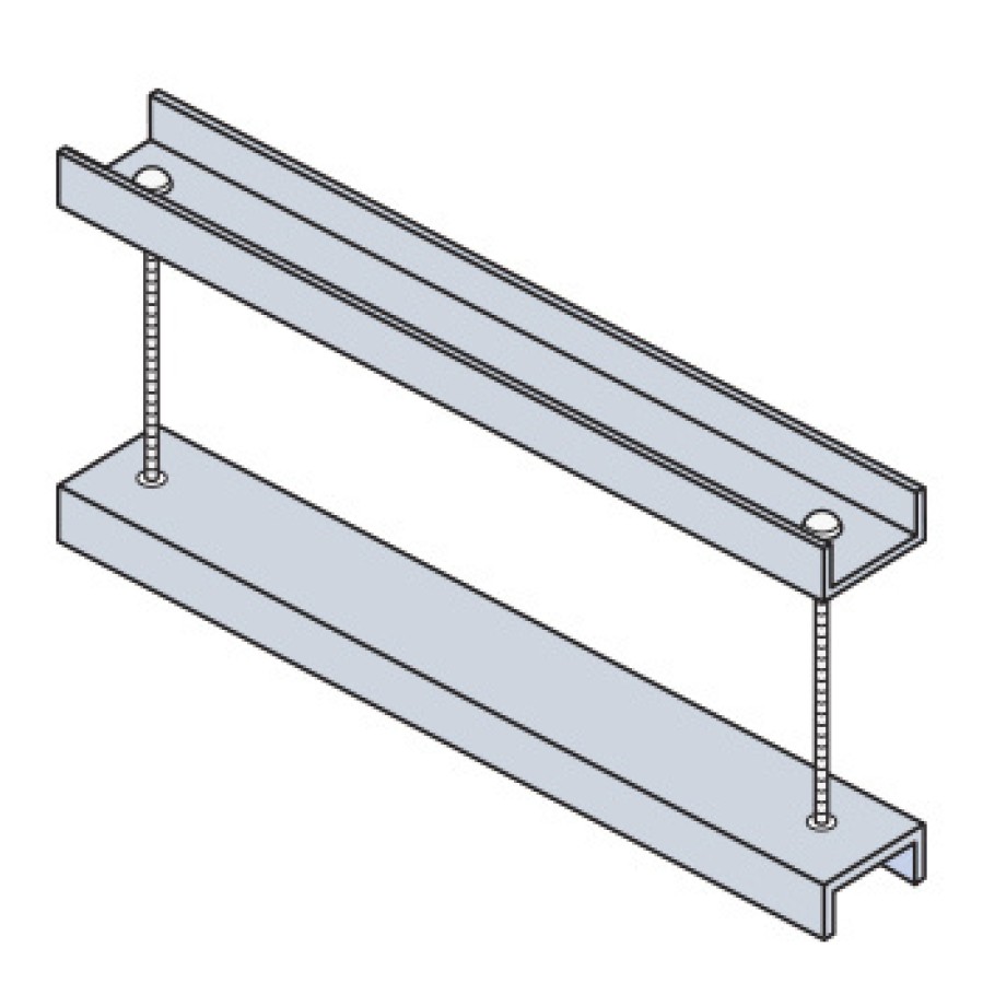 Draht- Und Kabelmanagement Legrand Kabelkanal | 6Fi-1400-12-S6 Chnl-Type Cvr Conn Kit