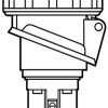 Verdrahtung Legrand Iec 309 Pin Und Hulse | Wasserdichte 100-A-Stift- Und Hulsensteckdose