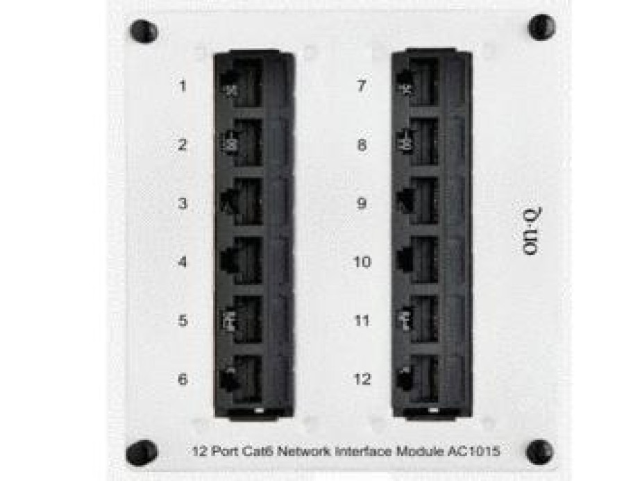 Av-Networking Legrand | 12-Port-Cat-6-Netzwerkschnittstellenmodul