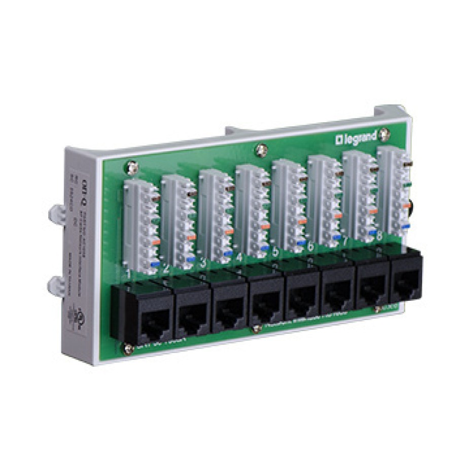 Av-Networking Legrand | 8-Port-Cat-5E-Netzwerkschnittstellenmodul