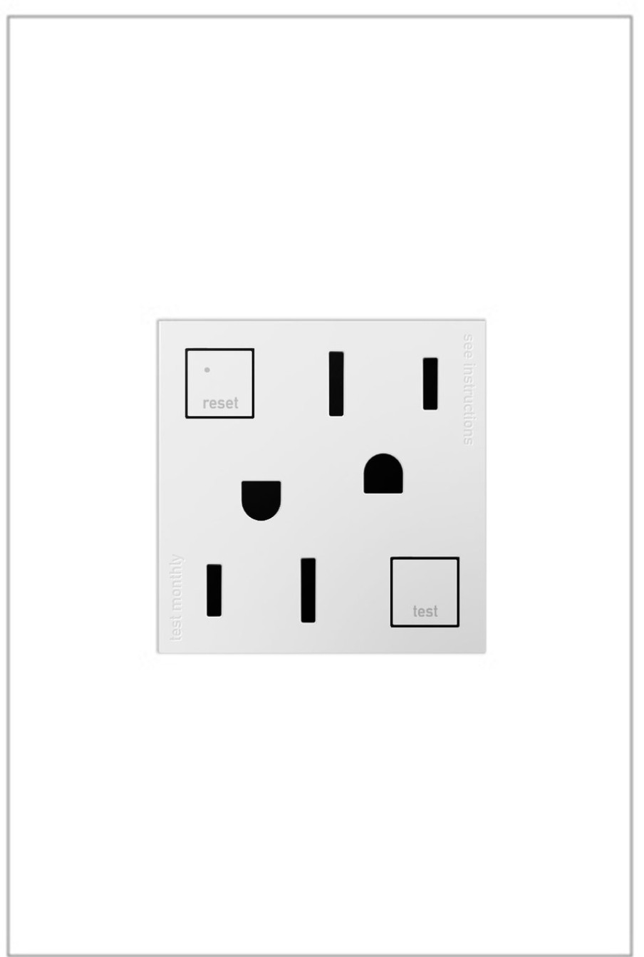 Verdrahtung Legrand Wohnsteckdosen | Adorne 15A Manipulationssichere Selbsttest-Gfci-Steckdose Legrand