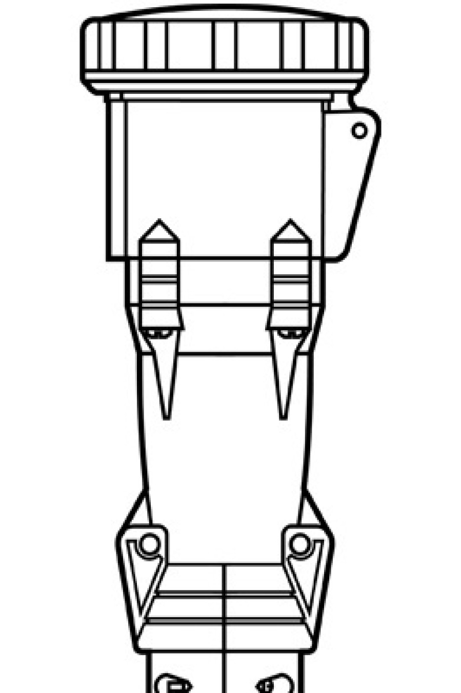 Verdrahtung Legrand Iec 309 Pin Und Hulse | Anschluss 5W 100A 3Ph 120/208V Wt Ps5100C9W