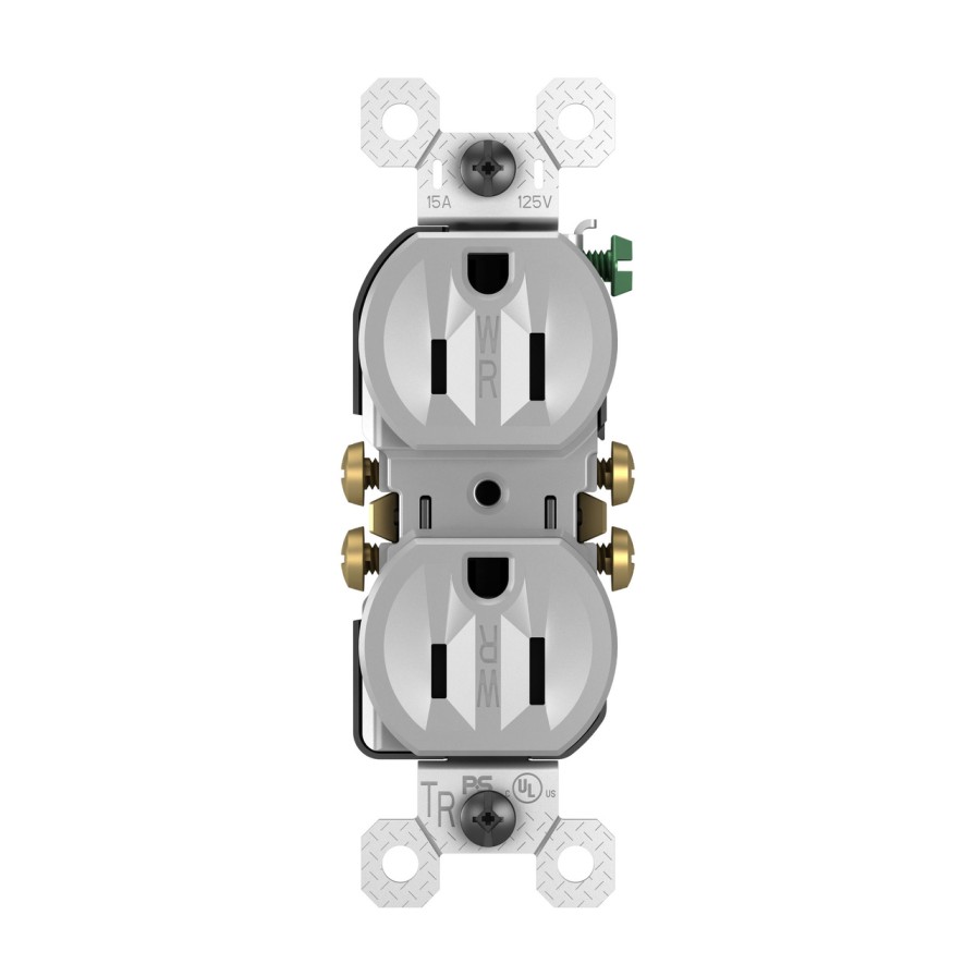 Verdrahtung Legrand Outdoor-Outlets | 15A Wetterbestandige Duplex-Steckdose