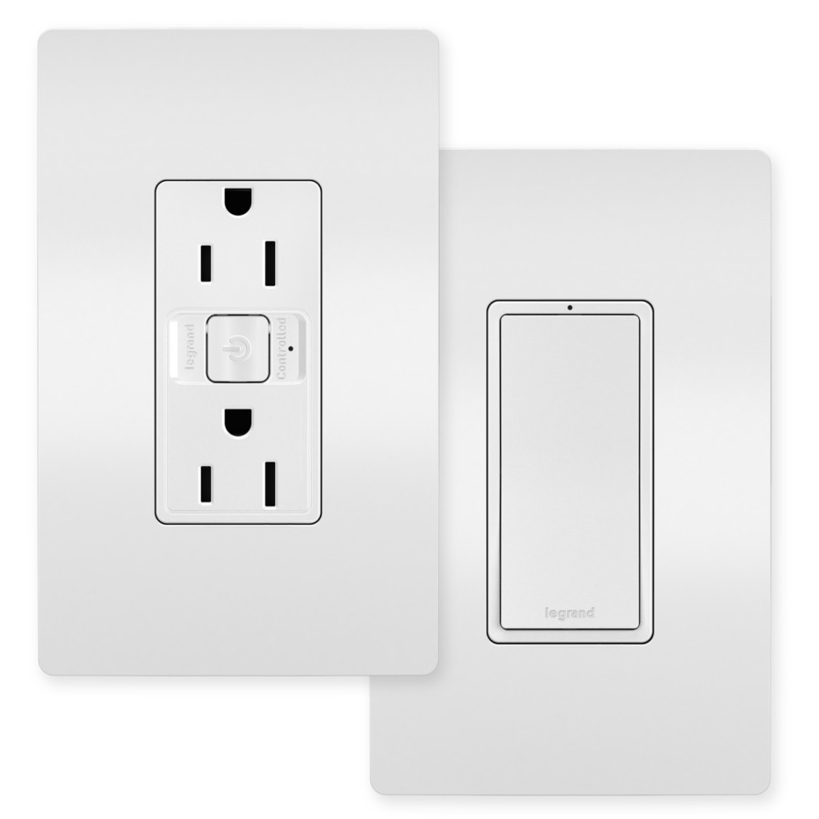 Verdrahtung Legrand Intelligente Beleuchtung | Radiant Easy Switched Outlet Kit Legrand