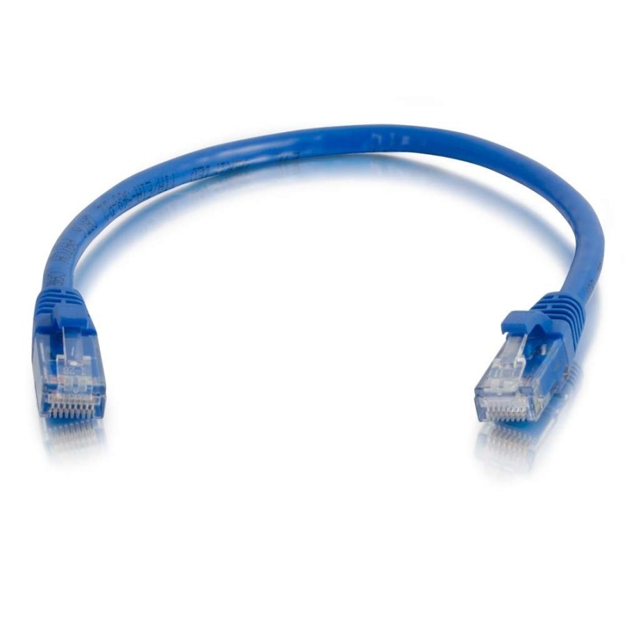 Netzwerkinfrastruktur Legrand Patchkabel Und Kabelkonfektionen | 7Ft Q-Serie Cat6A Snagless (Utp) Ethernet-Netzwerk-Patchkabel, Cm-Zertifiziert Blau