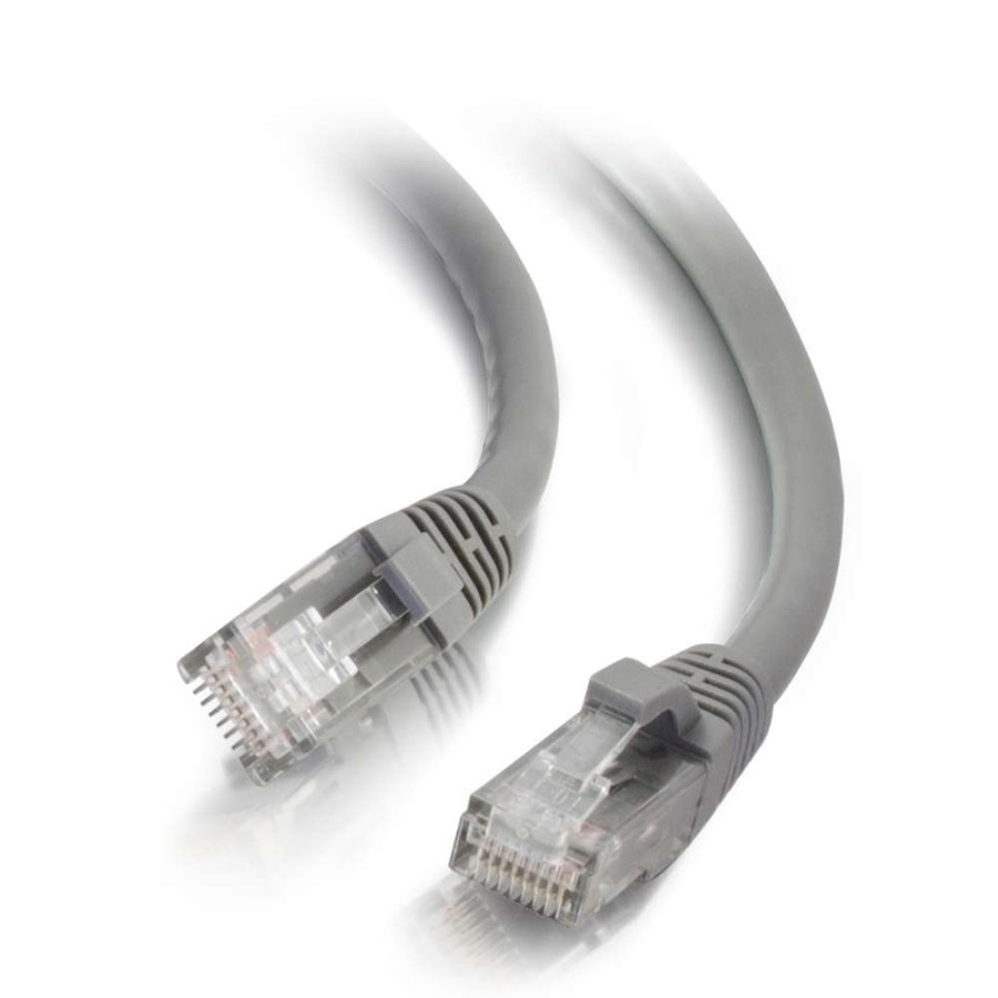 Netzwerkinfrastruktur Legrand Patchkabel Und Kabelkonfektionen | 7 Fus Q-Serie Cat6A Snagless (Utp) Ethernet-Netzwerk-Patchkabel, Cm-Zertifiziert Grau