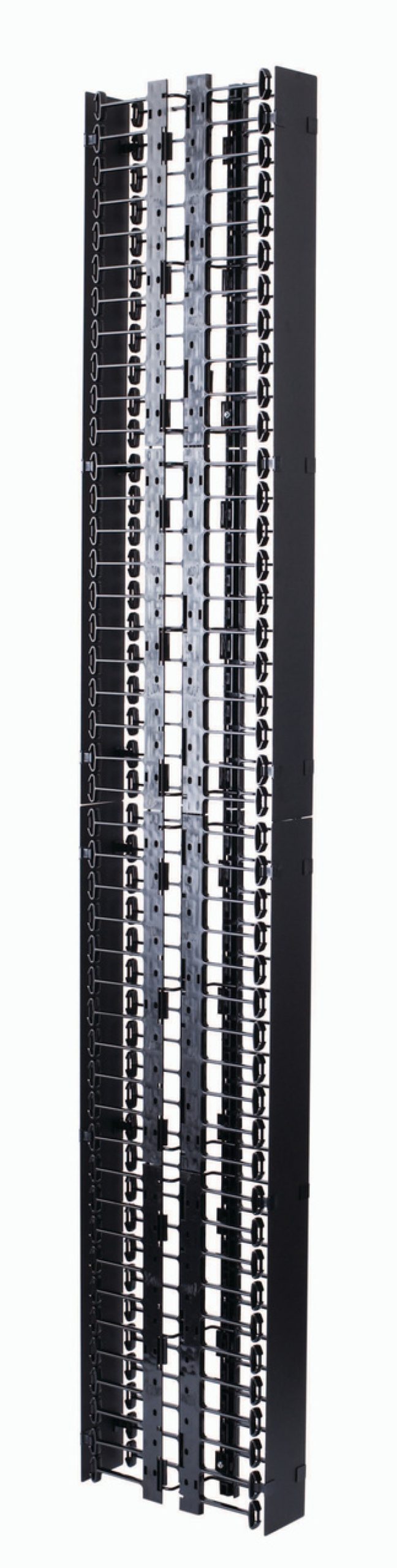 Netzwerkinfrastruktur Legrand Standard-Eia-Racks Und Zubehor | Standardmasiger Vertikaler Kabelmanagementkafig Mit Abdeckung 6,00 X 13,17 Zoll X 7 Fus Doppelseitig