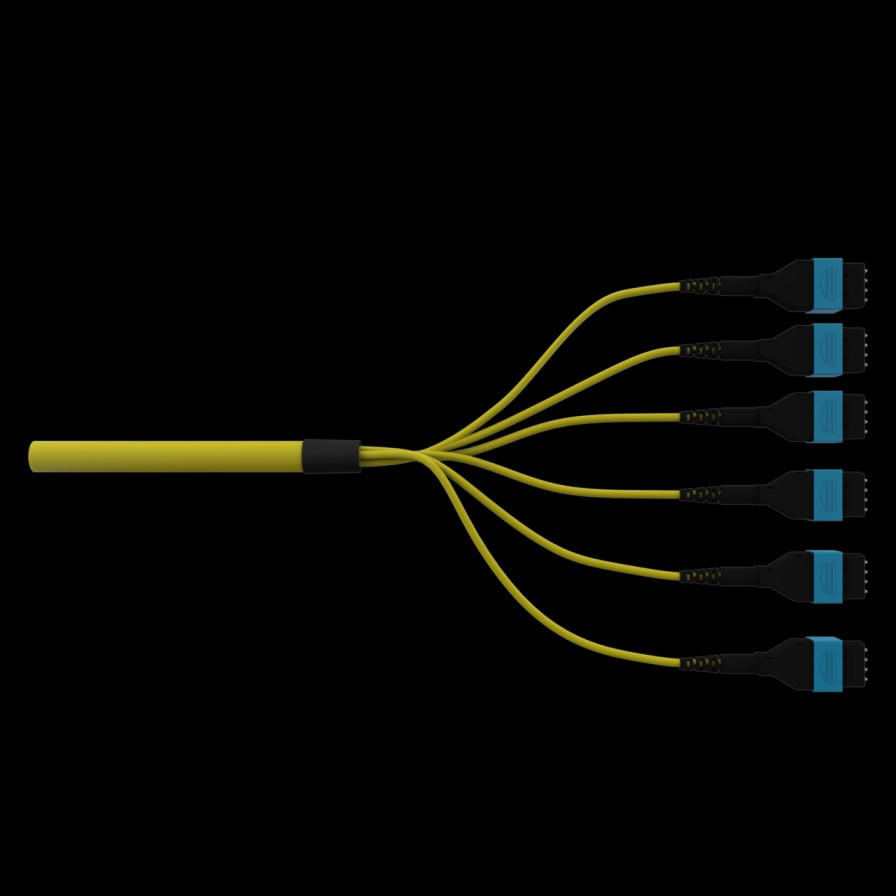 Netzwerkinfrastruktur Legrand Glasfaser-Patchkabel Und Kabelkonfektionen | Infinium Acclaim Fiber Trunk Assembly, Plenum, Sm Os2, 48 Faserpolaritat C, 100 Fus