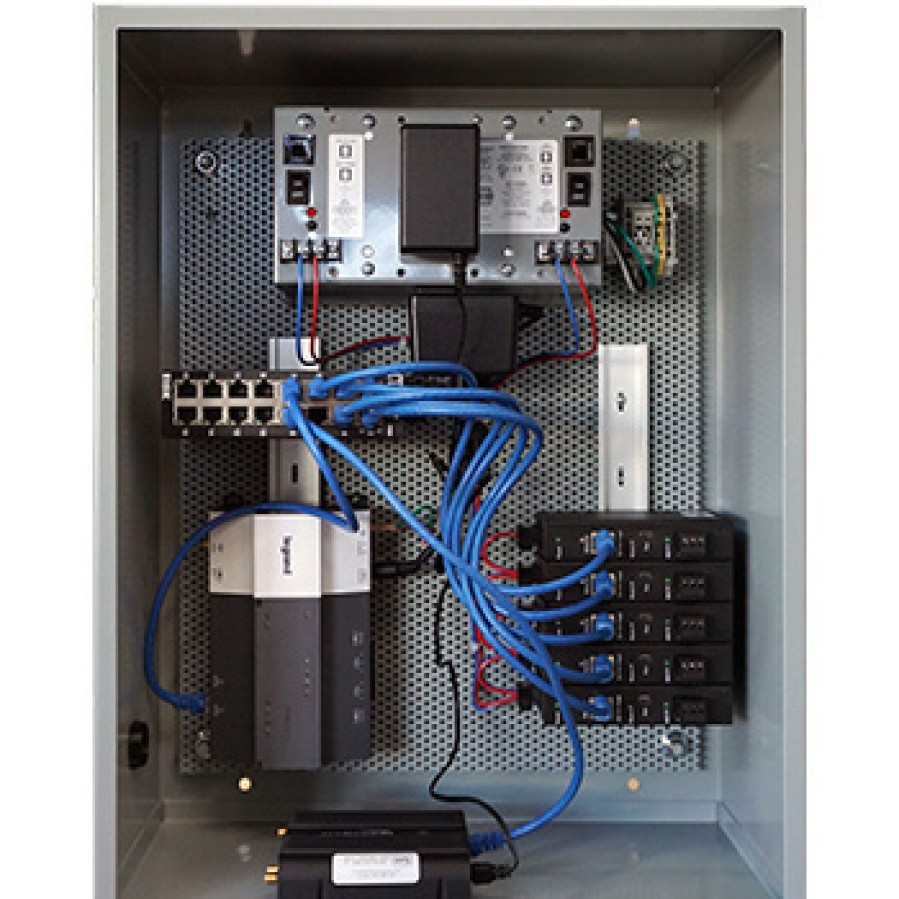 Beleuchtungssteuerungen Und -Systeme Legrand | Netzwerkzubehorgehause 9 Router, 16 Port-Switches