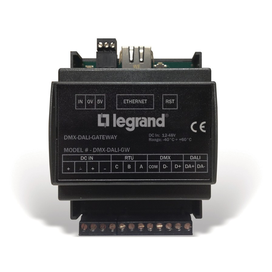 Beleuchtungssteuerungen Und -Systeme Legrand Raumcontroller | Dmx-Dali-Gateway