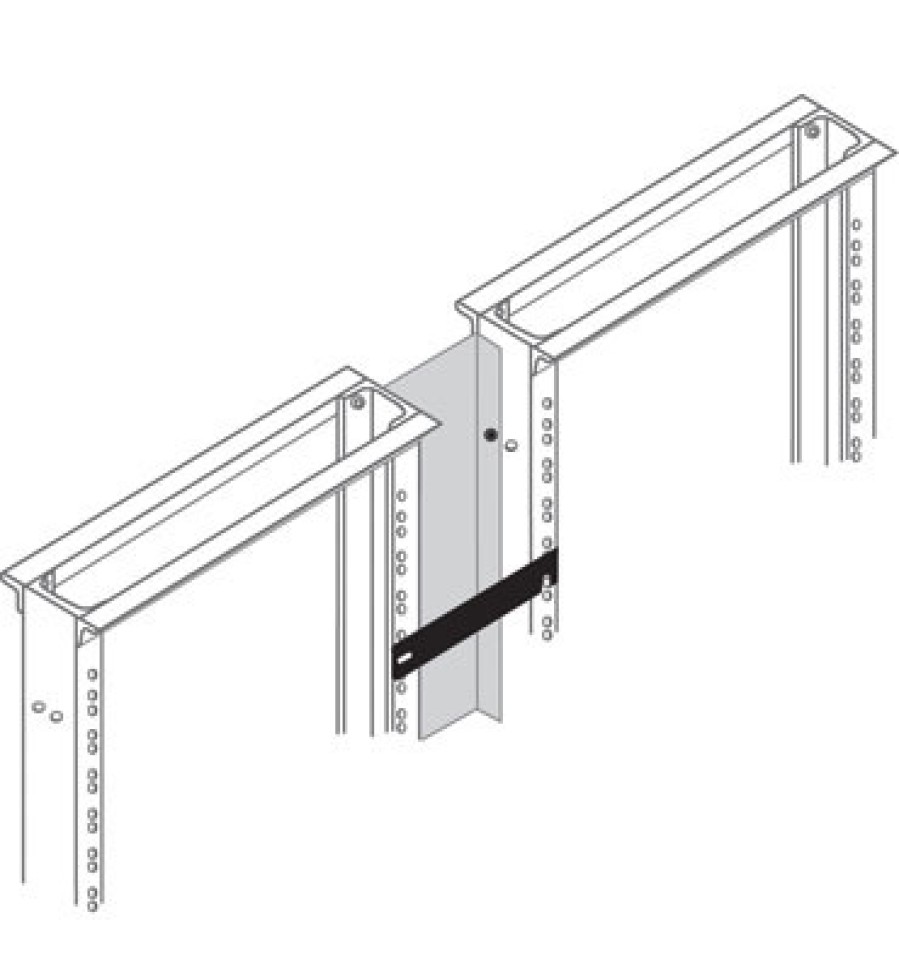 Netzwerkinfrastruktur Legrand Standard-Eia-Racks Und Zubehor | Vertikale Steuerhalterung