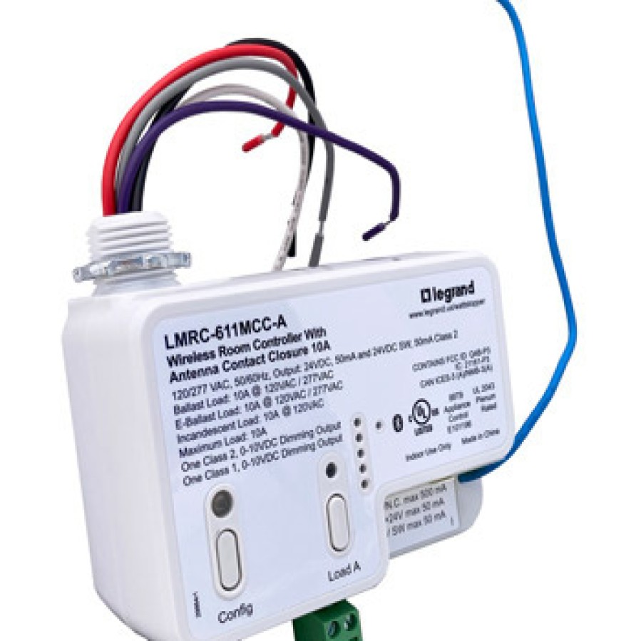 Beleuchtungssteuerungen Und -Systeme Legrand Laderegler | Wattstopper Dlm 1 Relay Wireless-Raumcontroller