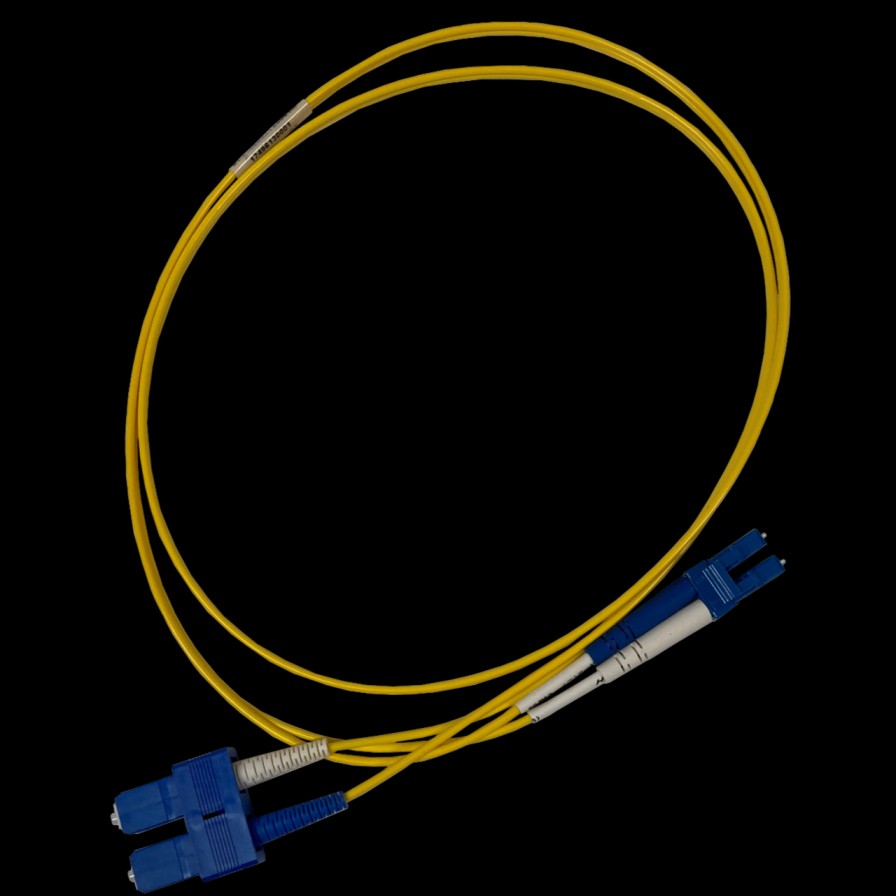 Netzwerkinfrastruktur Legrand Glasfaser-Patchkabel Und Kabelkonfektionen | Infinium Core Lc-Zu-Sc-Duplex-Patchkabel, 2 Mm, Os2 Gelb, Plenum, 3 Fus