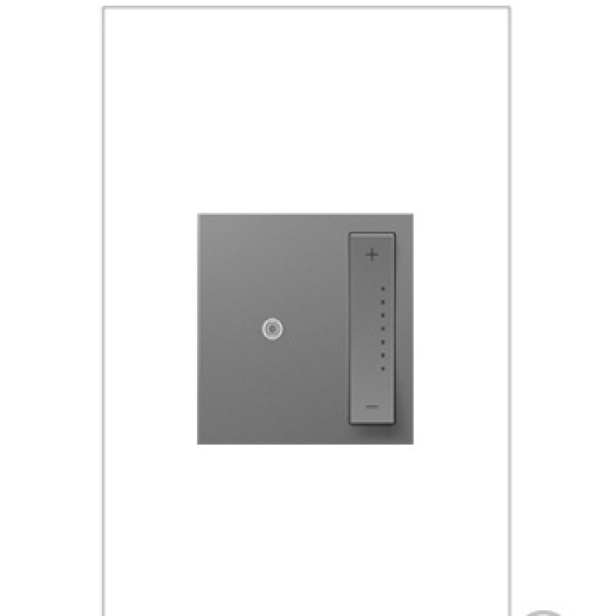 Verdrahtung Legrand Intelligente Beleuchtung | Adorne® Softap Wi-Fi Ready Master Tru-Universal Dimmer, Magnesium