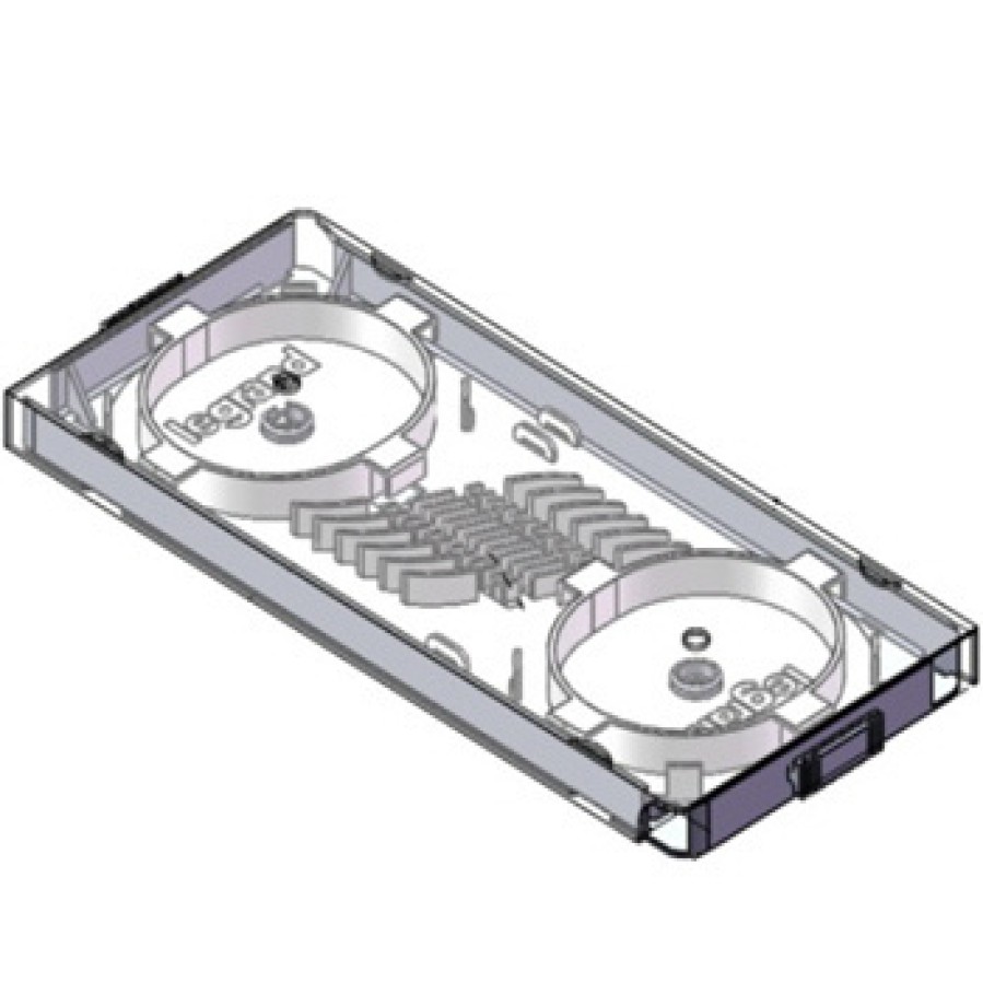Netzwerkinfrastruktur Legrand Glasfaseranschlusse Und Zubehor | Kompaktes Spleiskassetten-Kit, Fusion Splice Einzelfaser 12 Fasern (Nur Fur Wandmontagegehause Der Q-Serie)