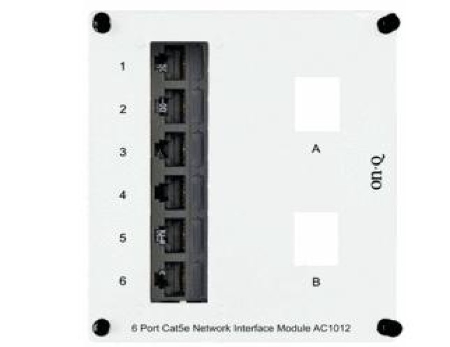 Av-Networking Legrand | 6-Port-Cat-5E-Netzwerkschnittstellenmodul