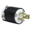 Verdrahtung Legrand Turnlok | 15A Nema L715-Stecker Schwarze Ruckseite, Weises Vordergehause